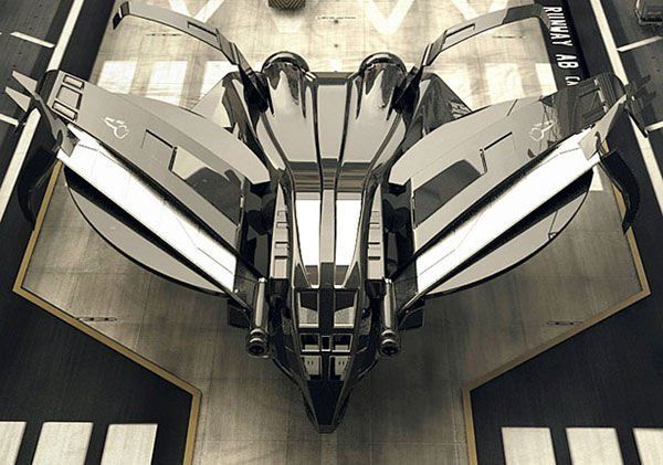 Sting R12 : un avion futuriste inspiré d’Avengers #7