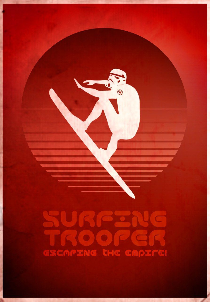 Surfing Stomtrooper : quand les soldats de l’Empires sont en vacances