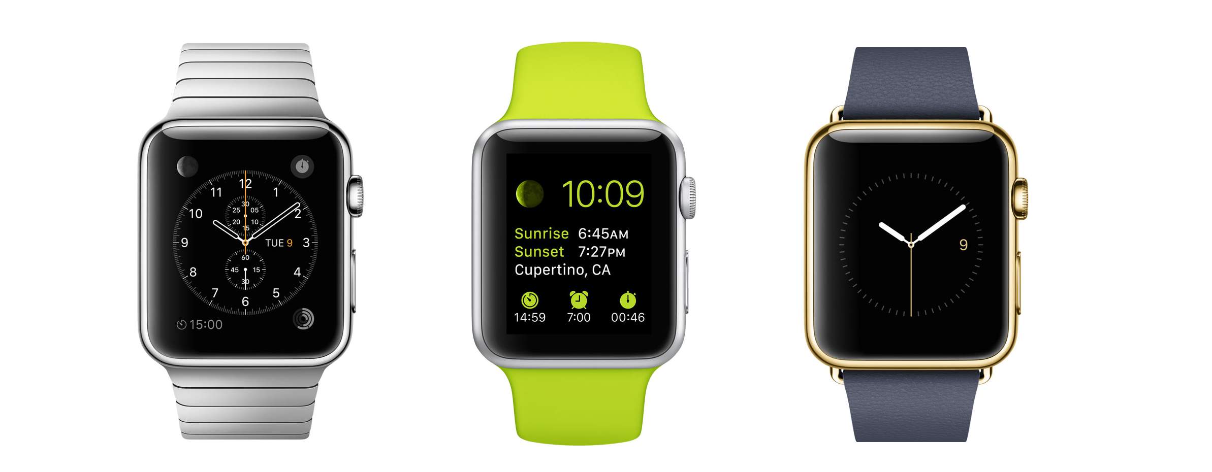 Apple Watch : tous les détails #2