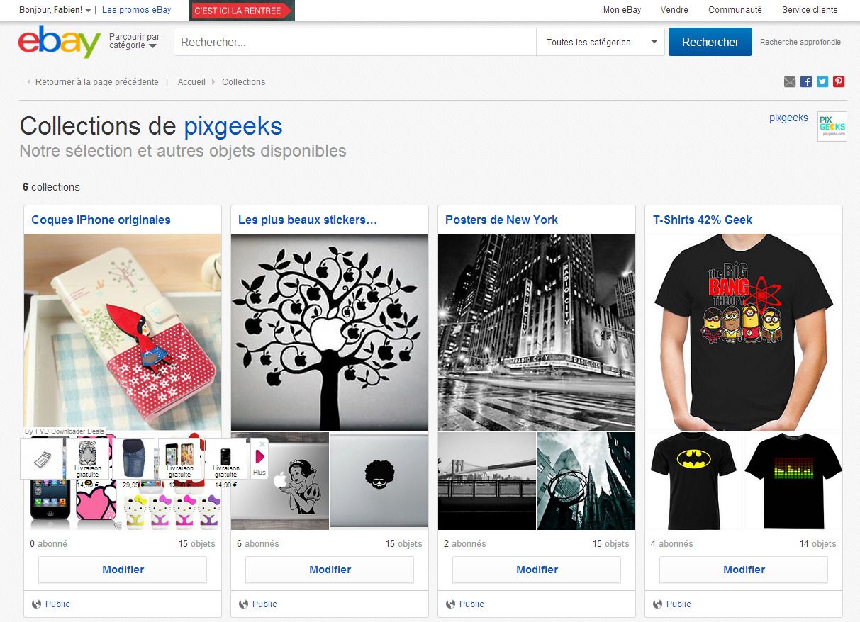 eBay lance les Collections #6