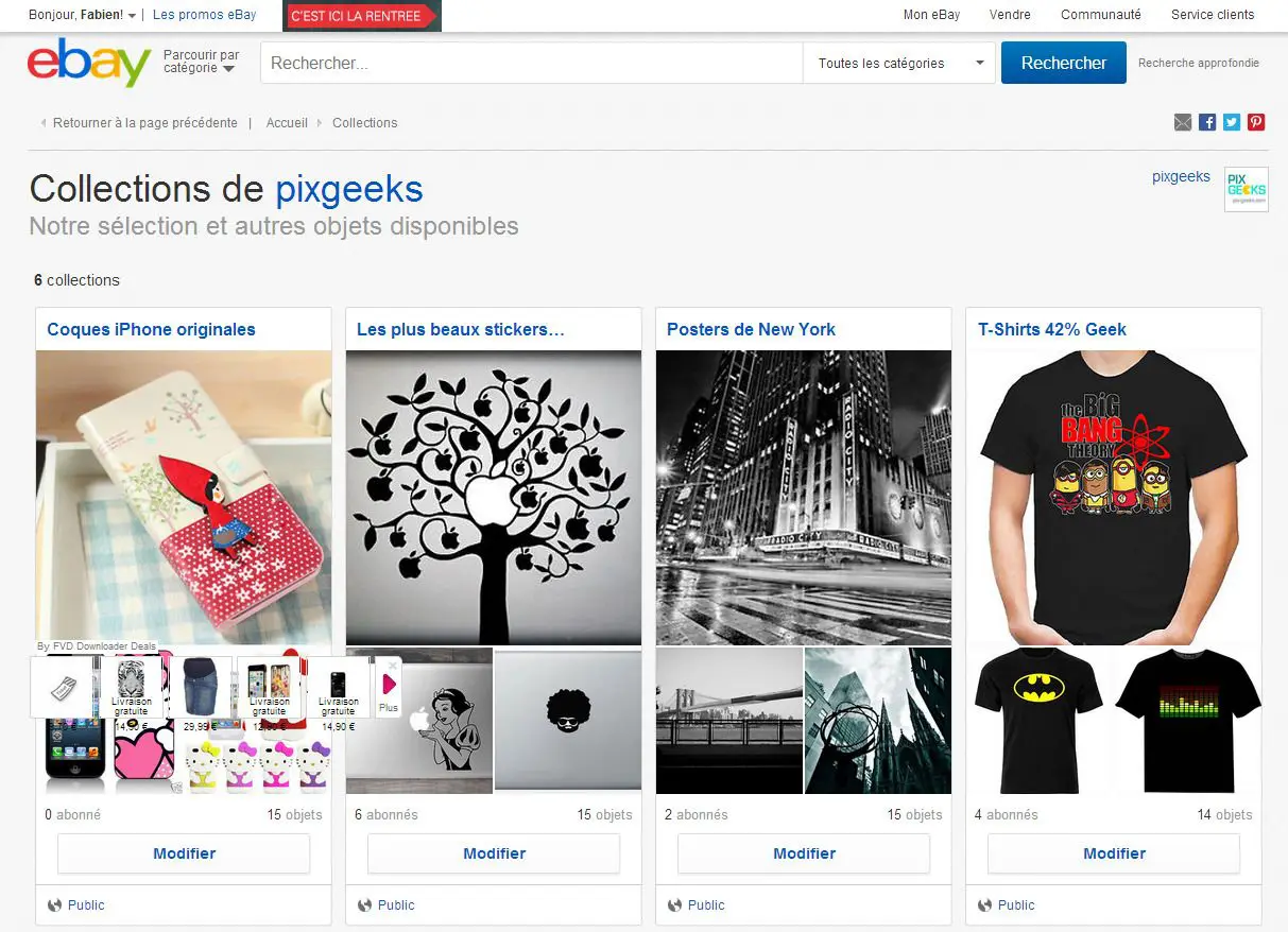 EBay lance les Collections #6