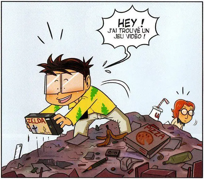 Le Tome 3 de la BD Joueur du Grenier s’intitule : l’appel aux devoirs