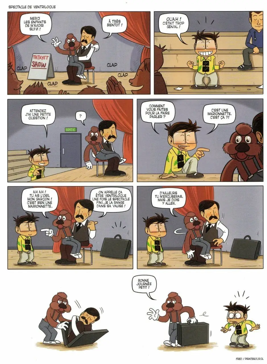 Le Tome 3 de la BD Joueur du Grenier s’intitule : l’appel aux devoirs #2