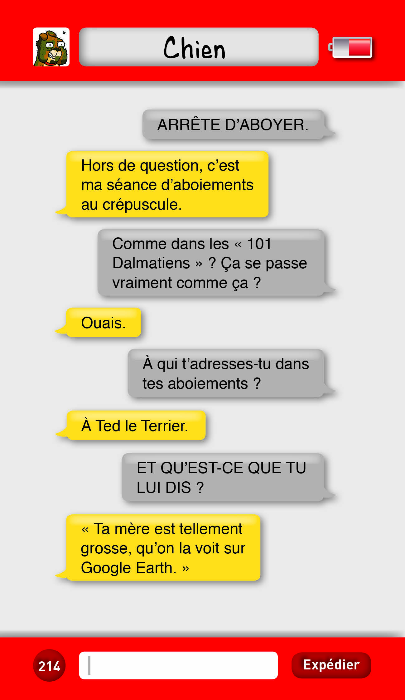 Si votre chien pouvait envoyer des SMS voici à quoi vous auriez droit #5