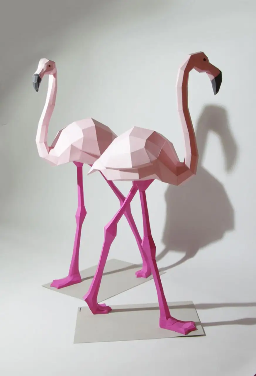 flamand-rose-geometrique-1