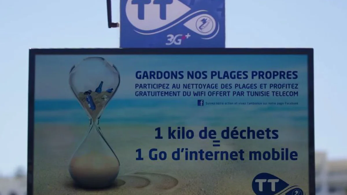 Du Wifi gratuit sur les plages si vous jetez vos ordures