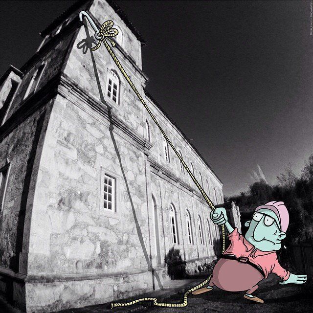 Il rajoute des petits personnages délirants dans des photos Instagram #22