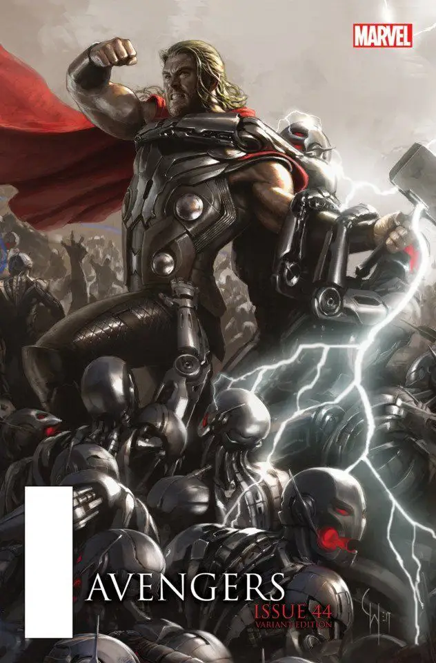 Avengers 44 Thor Ere Ultron Pix Geeks Variant Cover