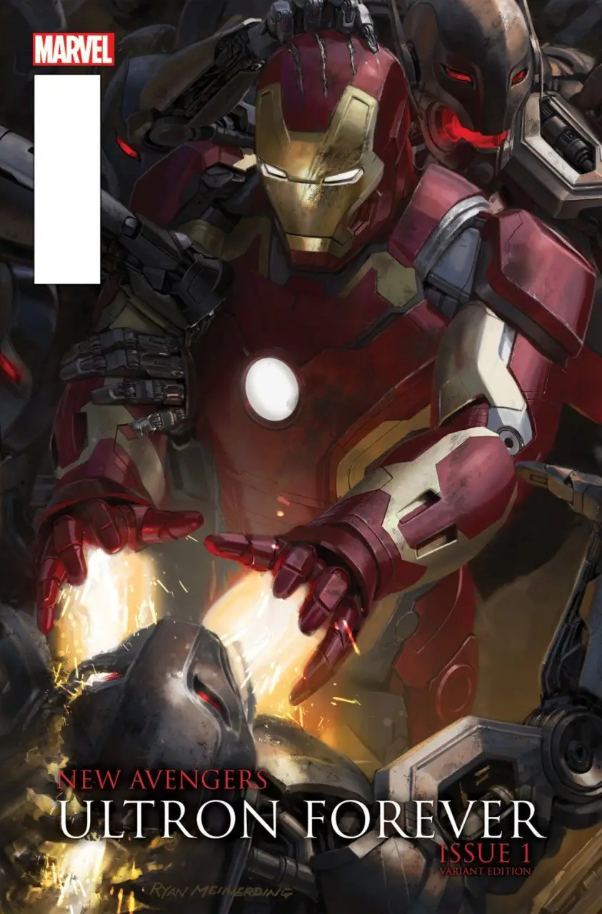 new avengers ultron forever 1 Iron Man Ere Ultron Variant Cover Stark Pix Geeks