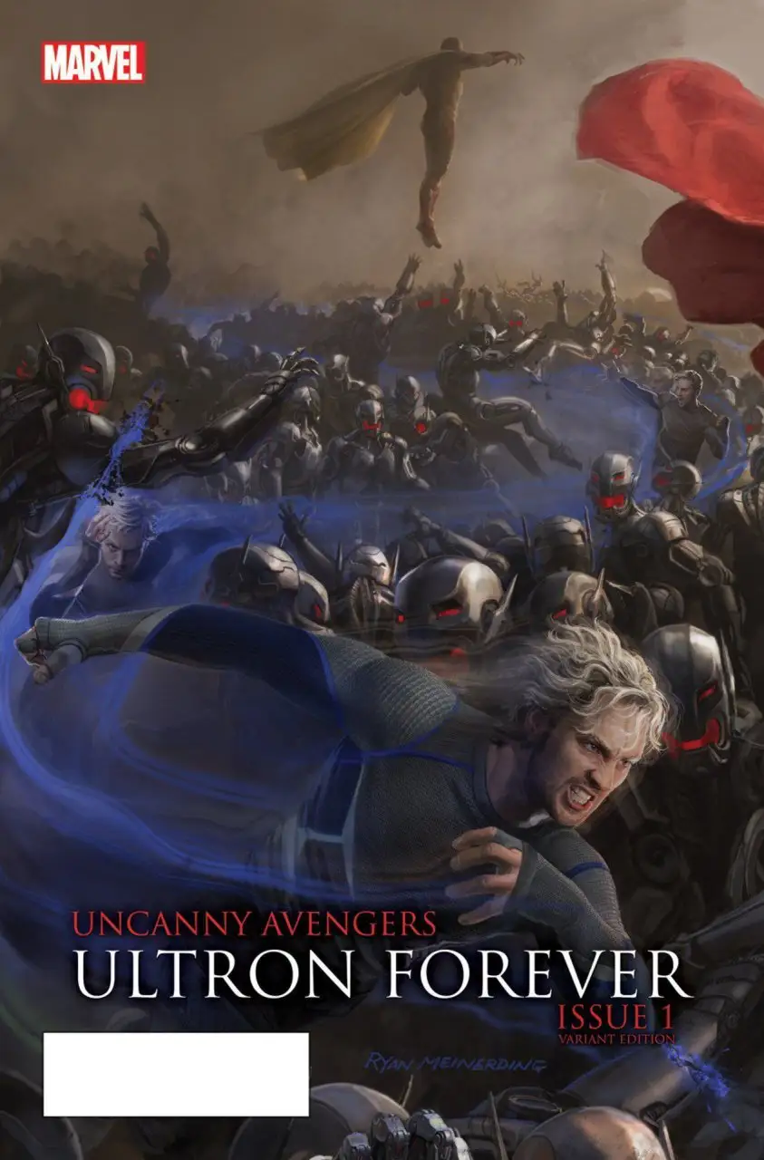 uncanny avengers ultron forever 1 Ere Ultron Variant Cover Fleche Argent Vision Pix Geeks