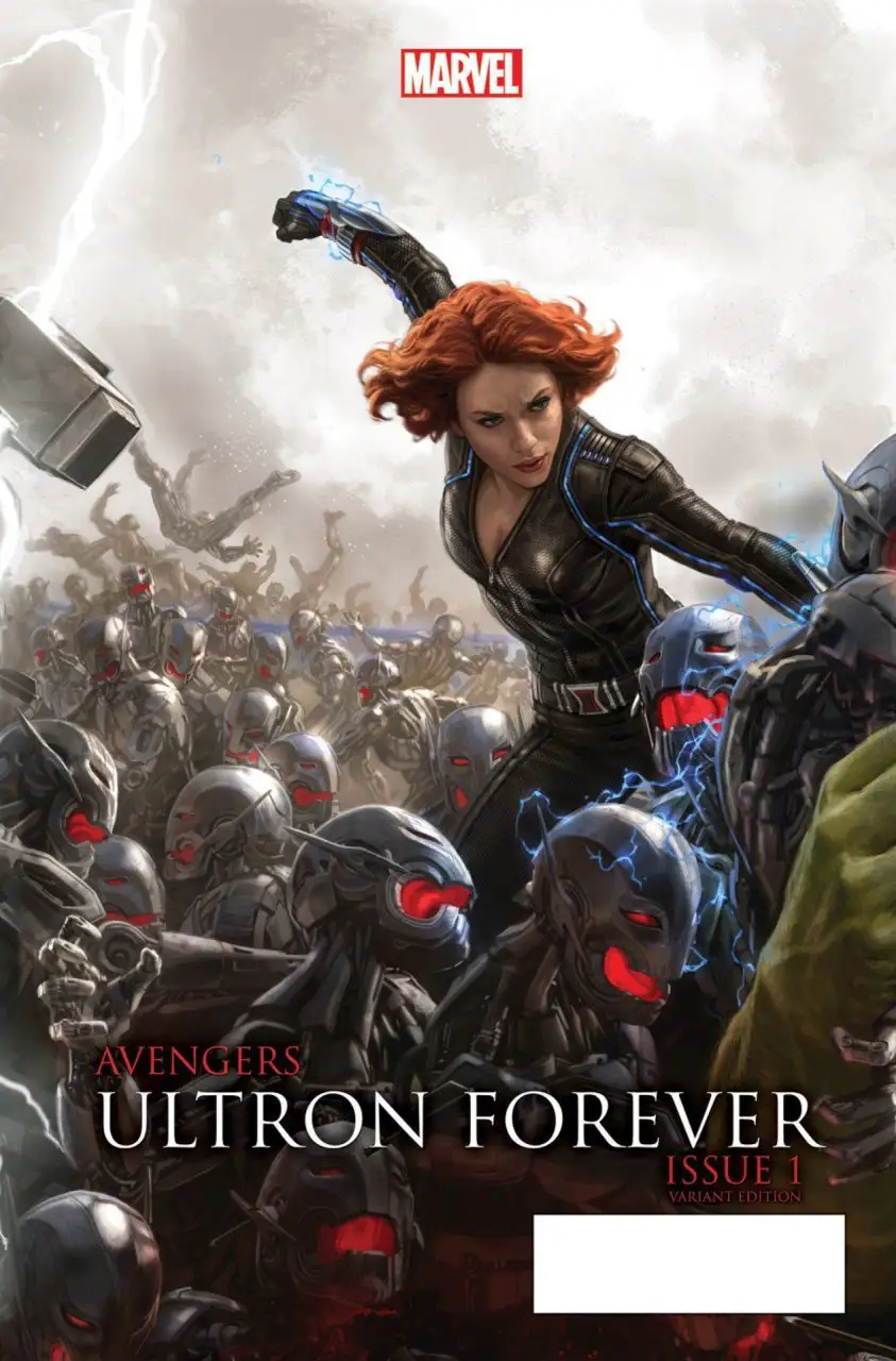 Avengers Ultron Forever Ere Ultron Variant Cover NAtacha Romanov Veuve Noire Pix Geeks