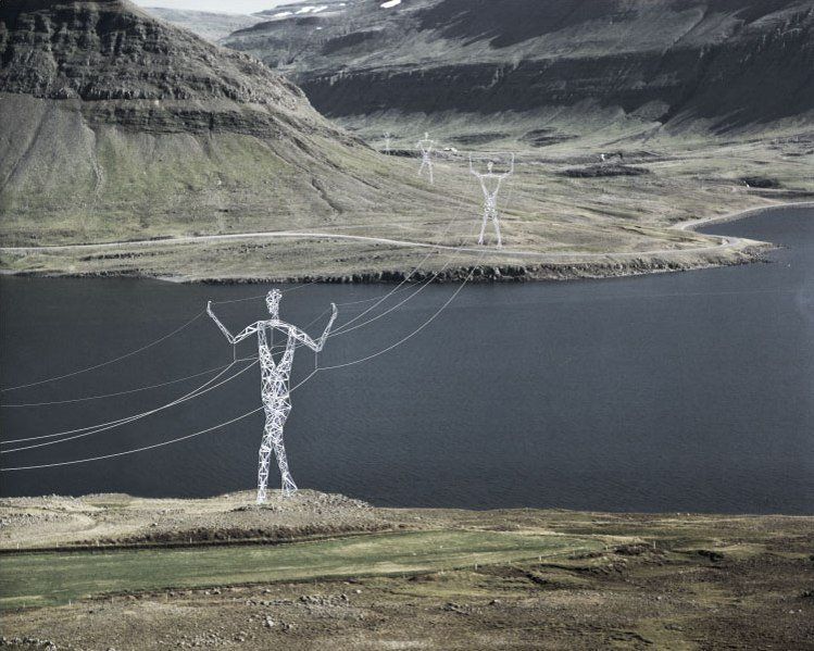 Quand les pylônes électriques deviennent œuvres d’art #5
