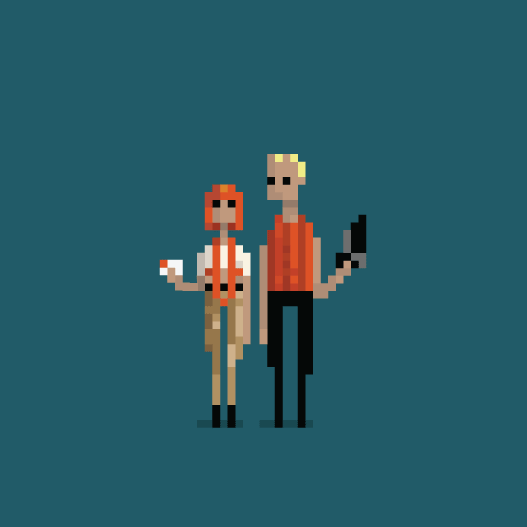 Les personnages 8 bits de Dušan Čežek #4