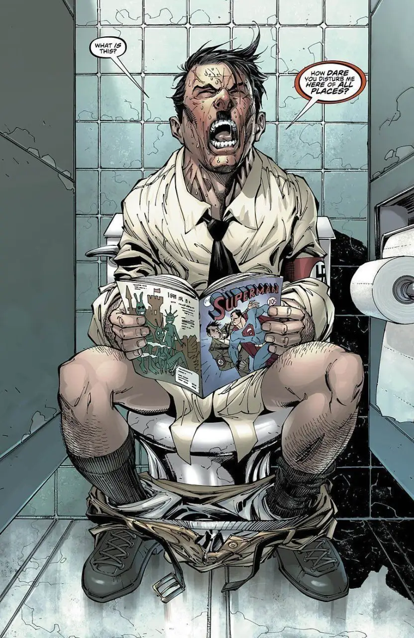 Quand Hitler lit Superman aux toilettes