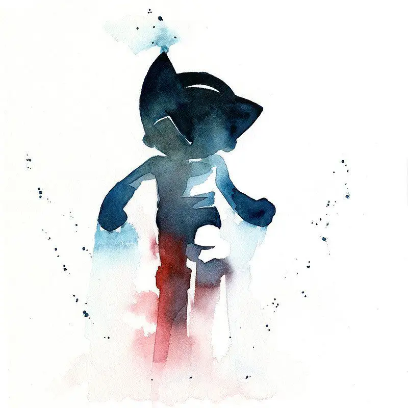 50 Fabuleux portraits de Super Héros à l’aquarelle #41