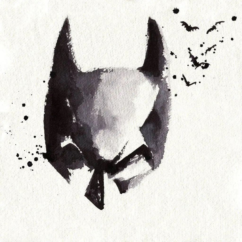 50 Fabuleux portraits de Super Héros à l’aquarelle #36