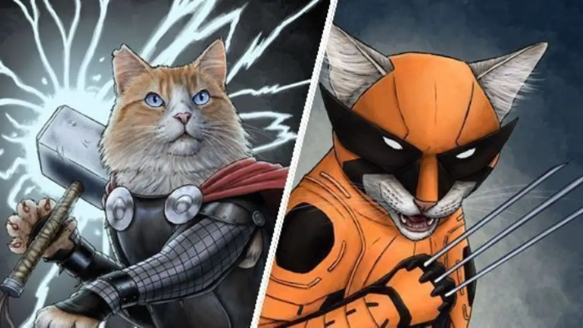 Avengers : et si les Super-héros étaient des chats ?