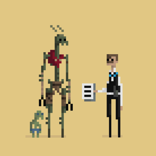 Les personnages 8 bits de Dušan Čežek #16