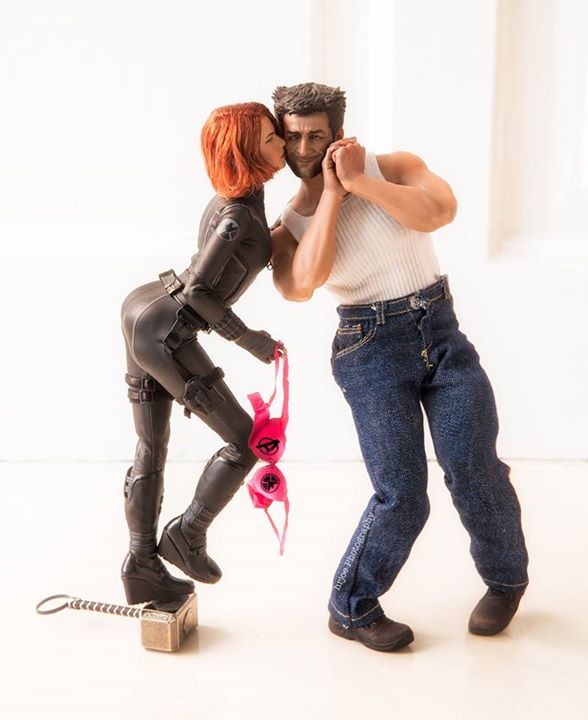 Il met en scène 90 photos de figurines Avengers X-Men Batman et Spider-Man #11