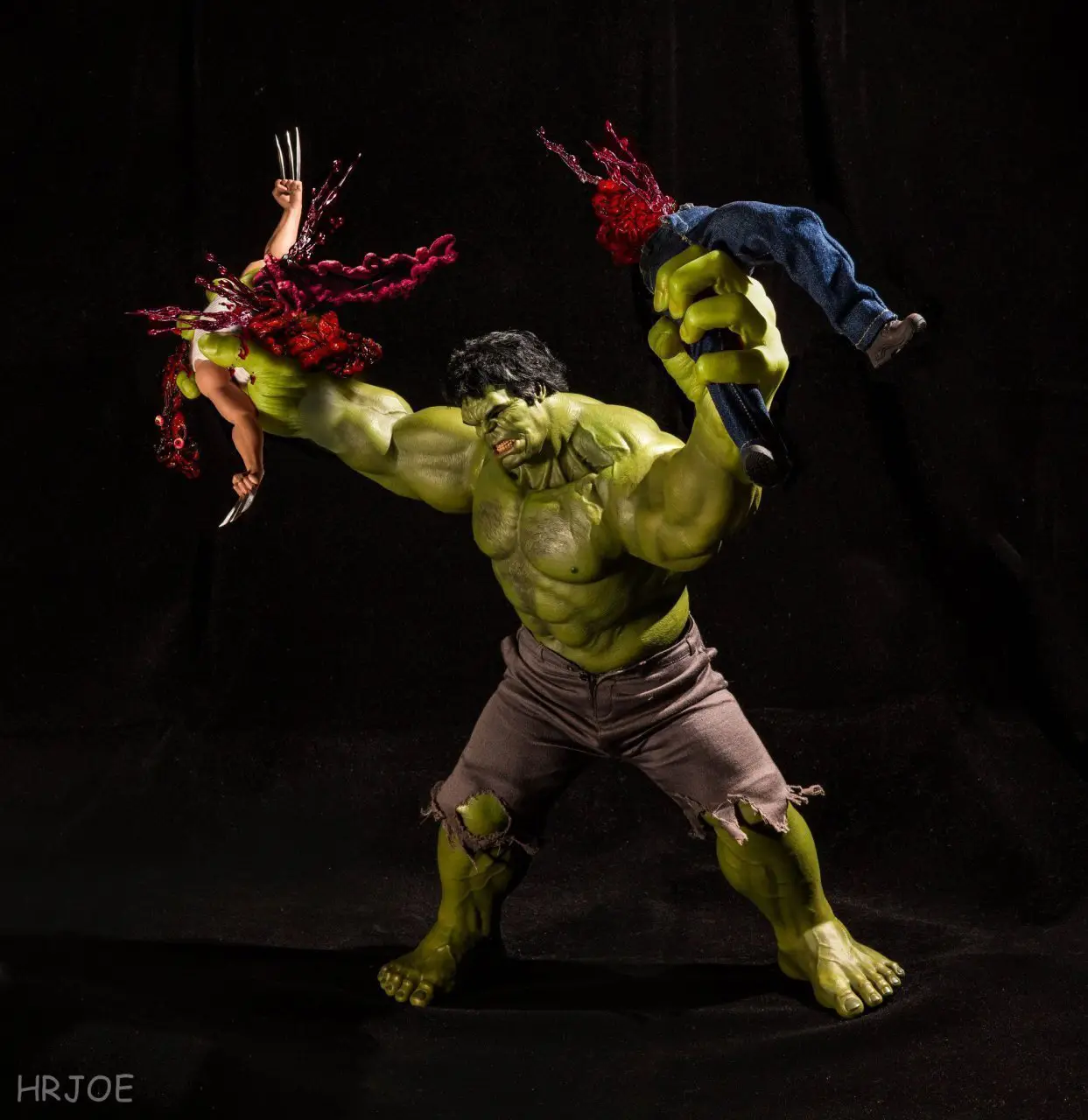 Il met en scène 90 photos de figurines Avengers X-Men Batman et Spider-Man #41