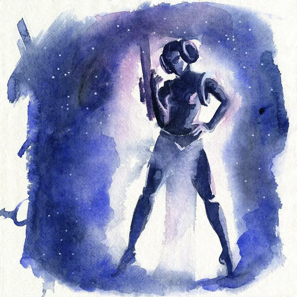 50 Fabuleux portraits de Super Héros à l’aquarelle #20