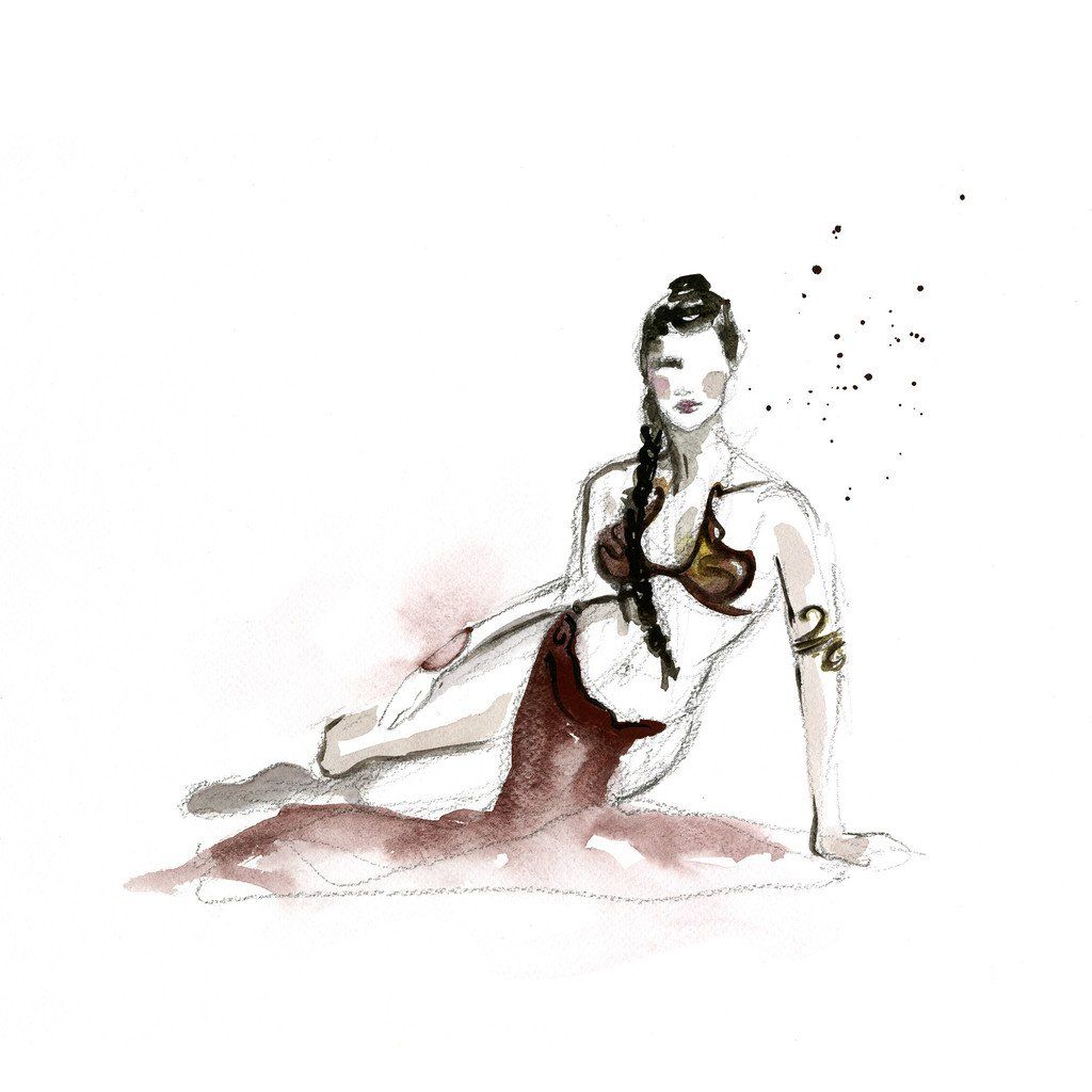 50 fabuleux portraits de Super Héros à l’aquarelle #21