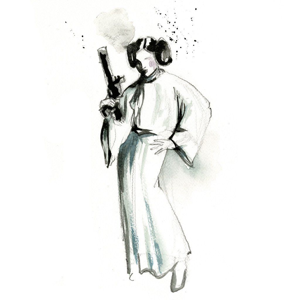 50 fabuleux portraits de Super Héros à l’aquarelle #22