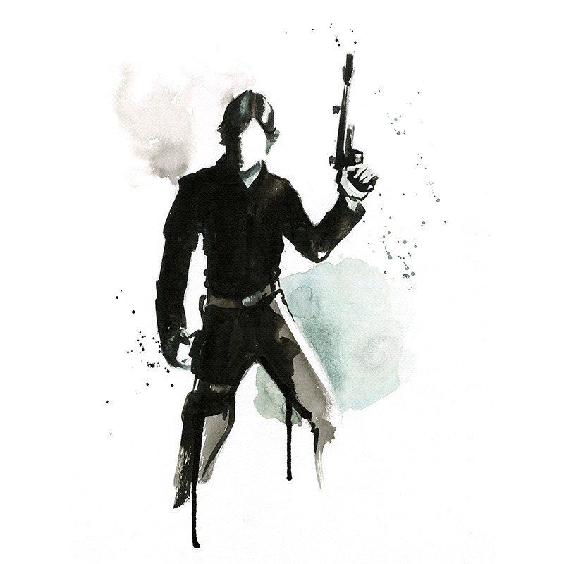 50 fabuleux portraits de Super Héros à l’aquarelle #24