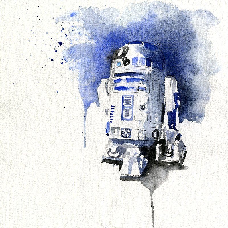 50 fabuleux portraits de Super Héros à l’aquarelle #17