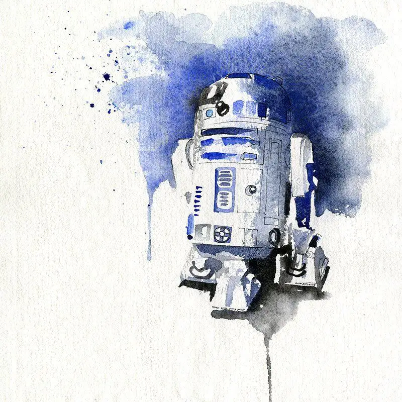 50 Fabuleux portraits de Super Héros à l’aquarelle #17