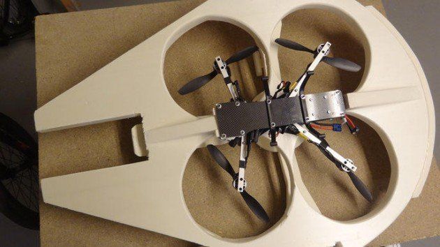 Un Drone Faucon Millenium à faire fantasmer tous les fans de Star Wars