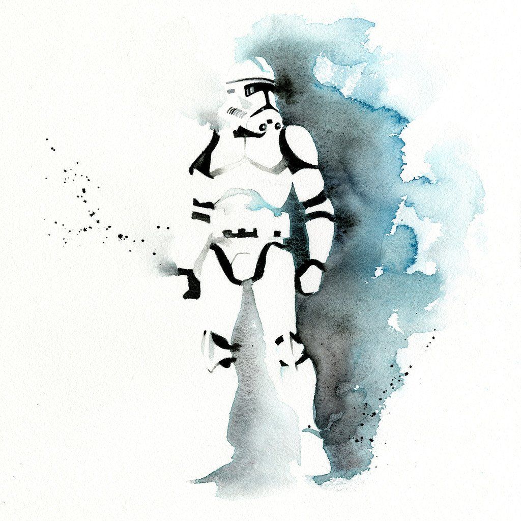 50 fabuleux portraits de Super Héros à l’aquarelle #18
