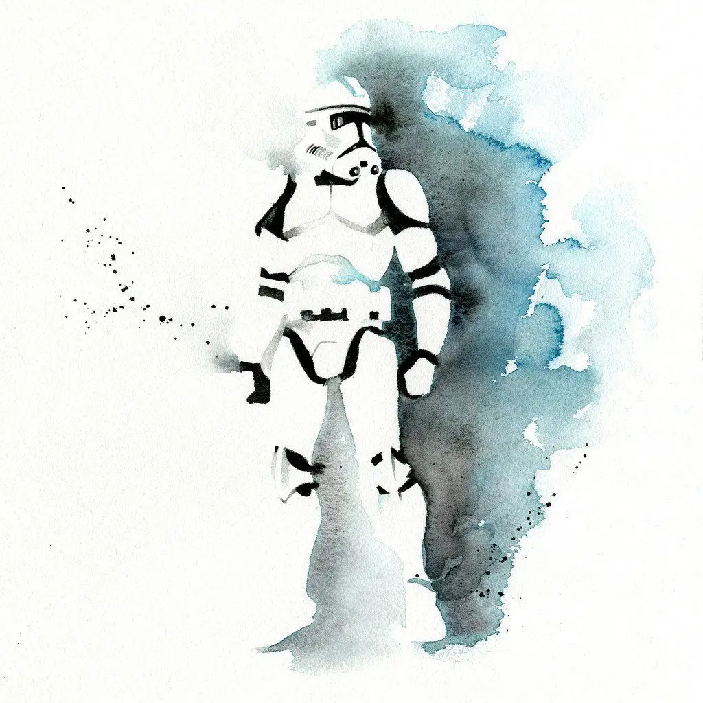 50 Fabuleux portraits de Super Héros à l’aquarelle #18