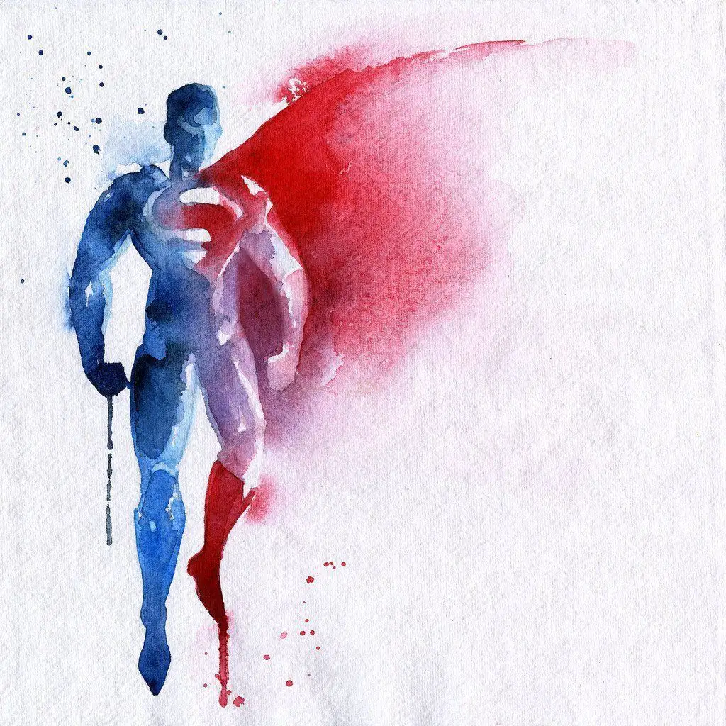 50 Fabuleux portraits de Super Héros à l’aquarelle #2