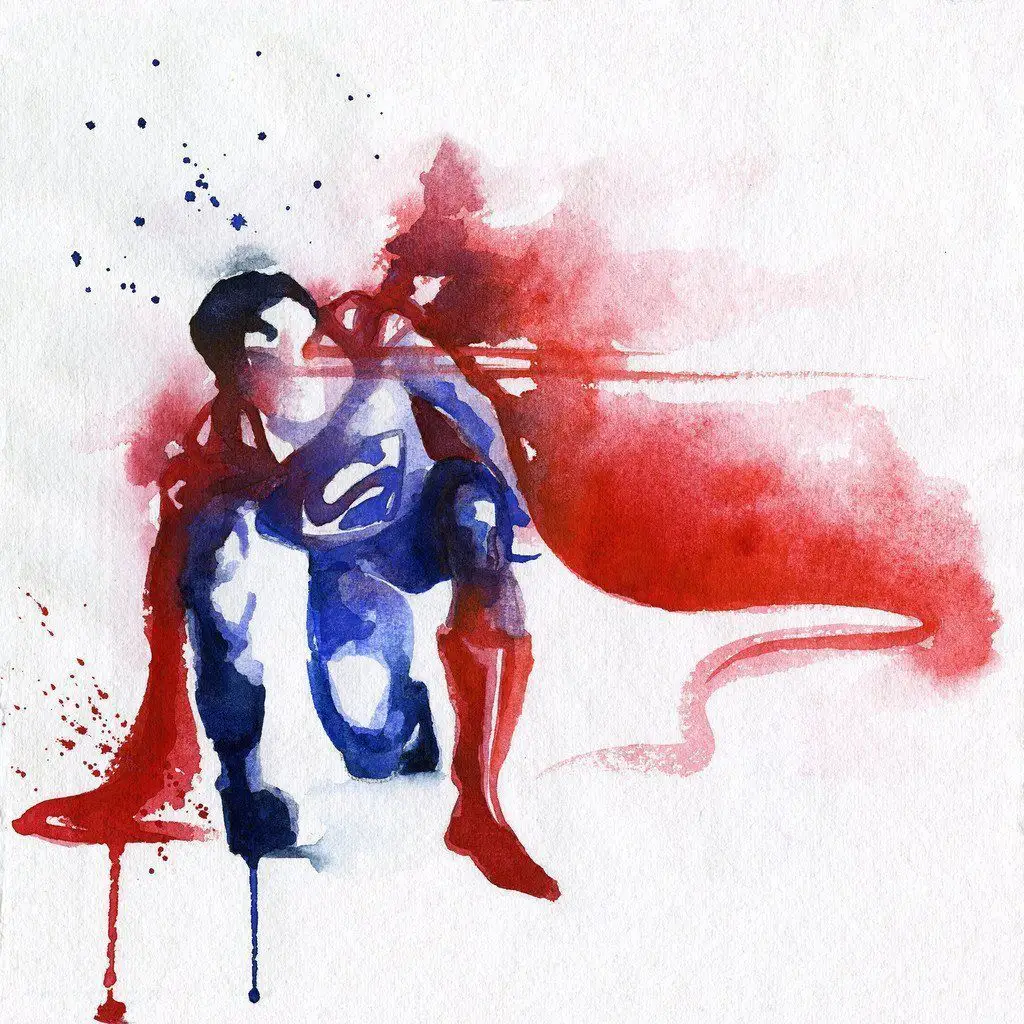 50 Fabuleux portraits de Super Héros à l’aquarelle #3