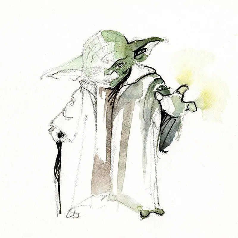 50 Fabuleux portraits de Super Héros à l’aquarelle #16