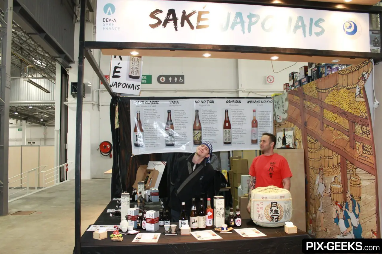 Bar a Sake Japonais Japan Expo Sud Pix Geeks