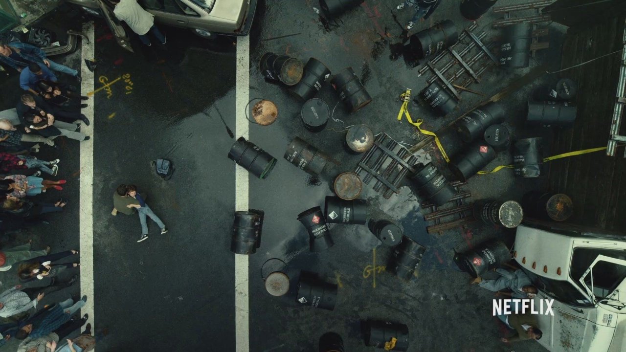 Daredevil origins Netflix Pix Geeks accident serie