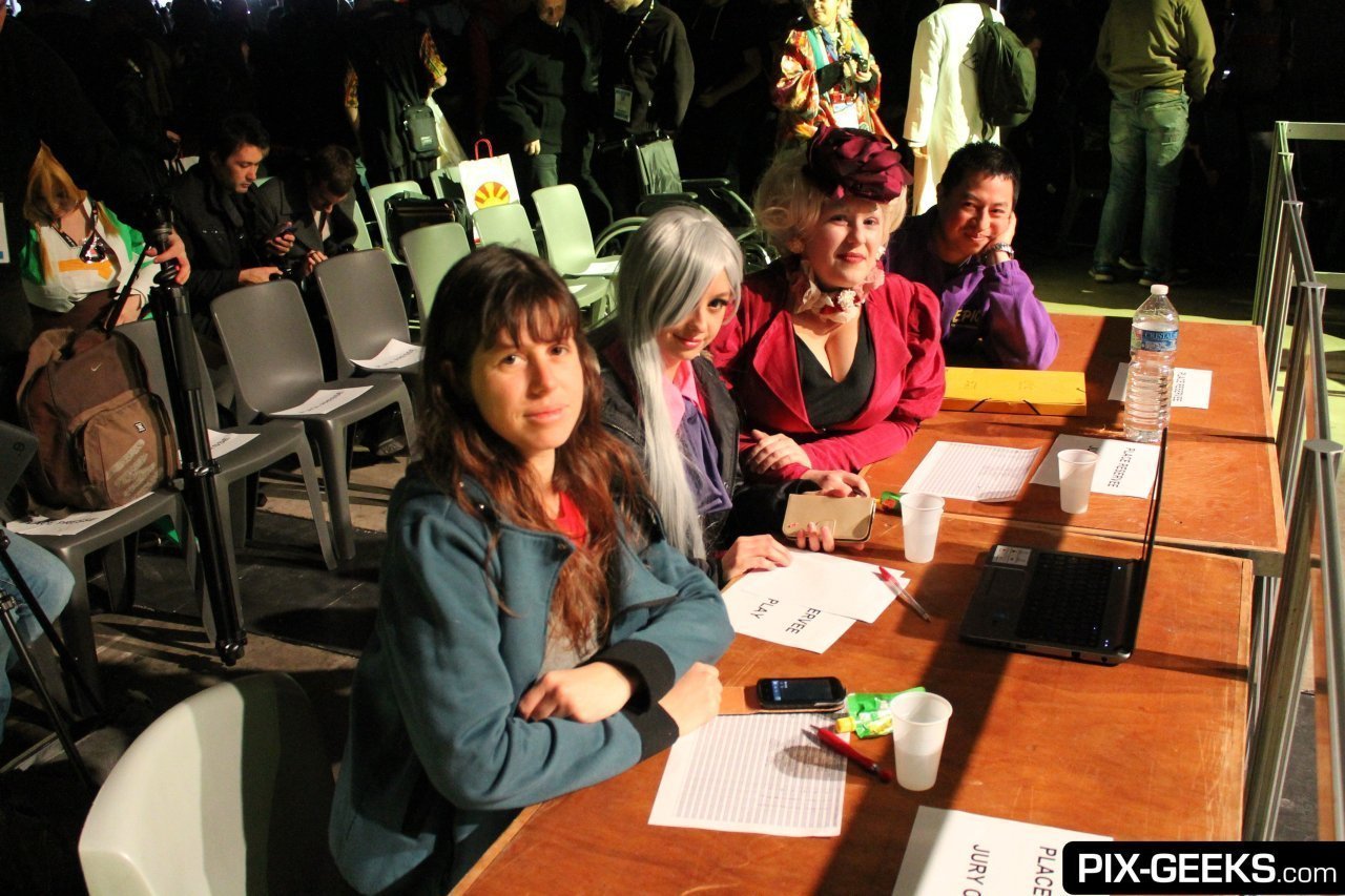 Le Jury de ce concours de Cosplay