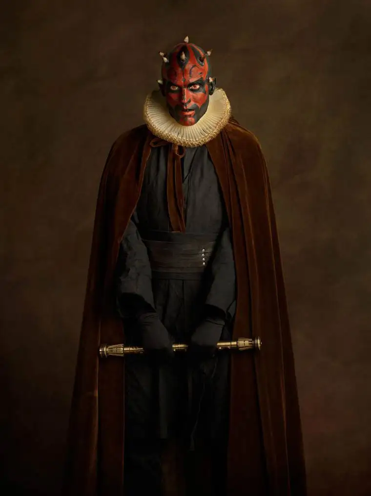 Super-Heroes-meet-Flemish-Darth-Maul