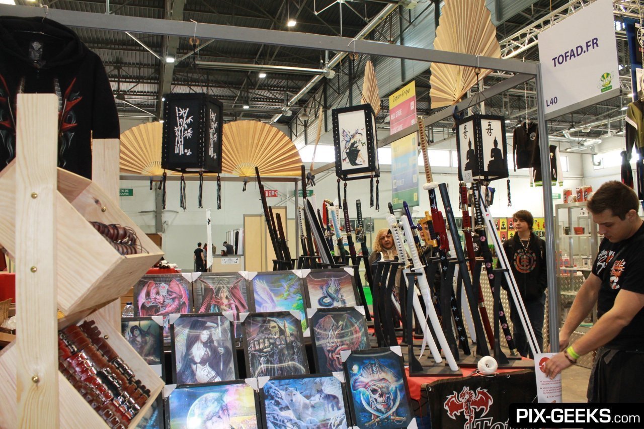 Tofad.fr KAtana réplique et décoration japan expo sud pix geeks