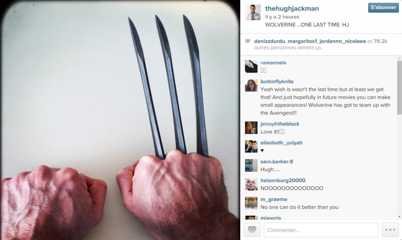 Hugh Jackman ne sera plus Wolverine… #2