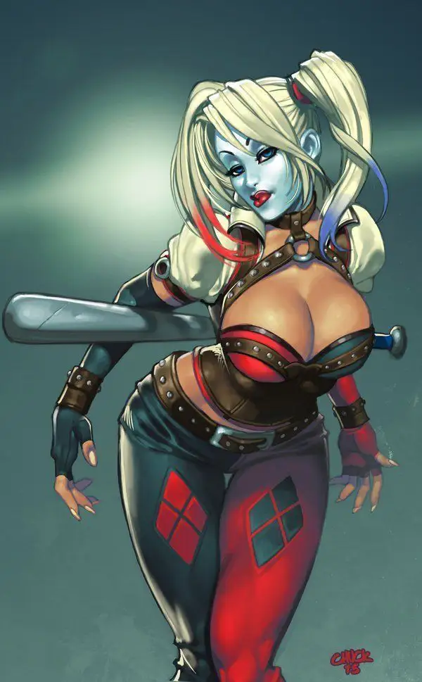 Arkam Harley Pin-up Par Chuck Pires