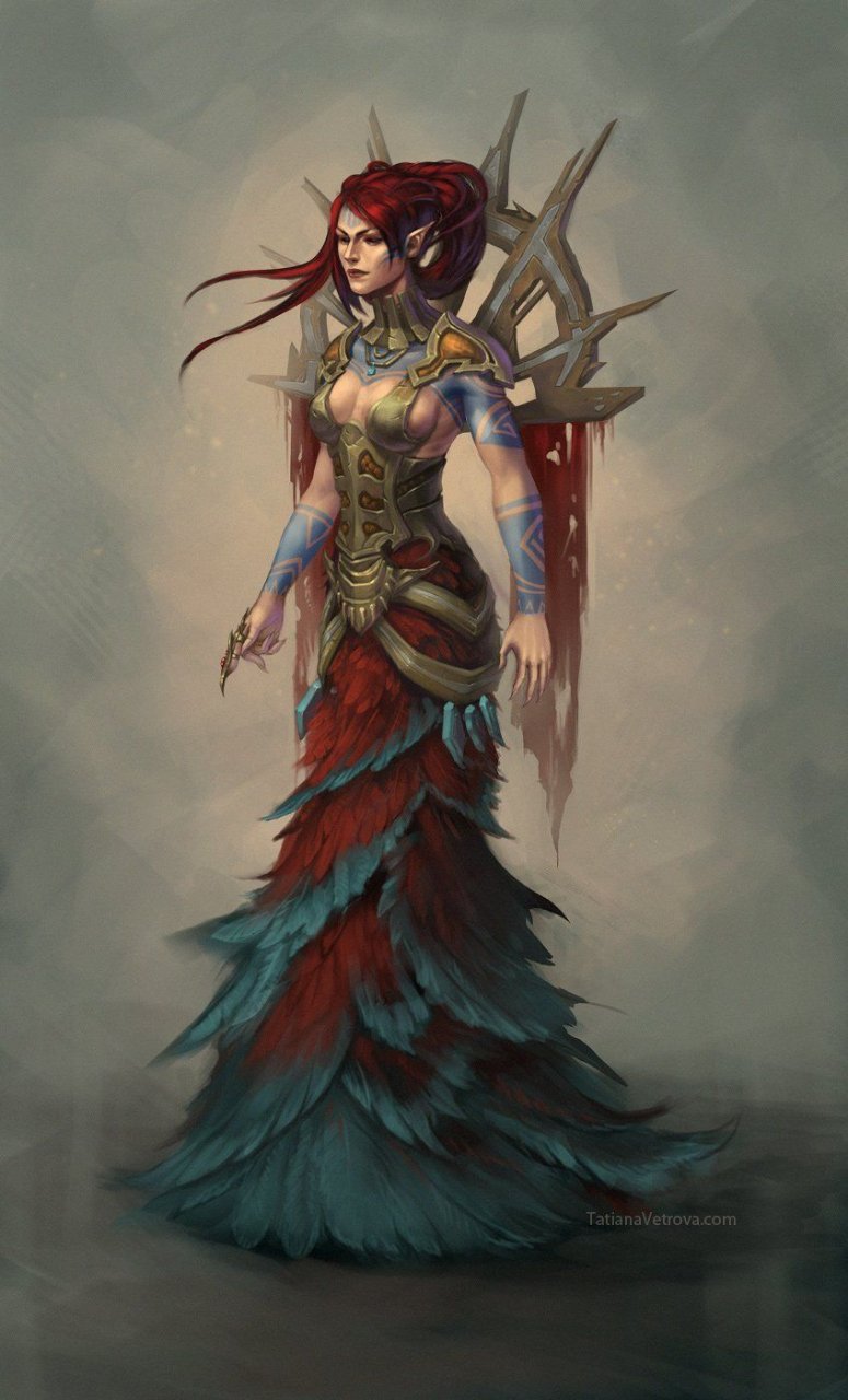 Brass witch - Concept Art parTatiana Vetrova