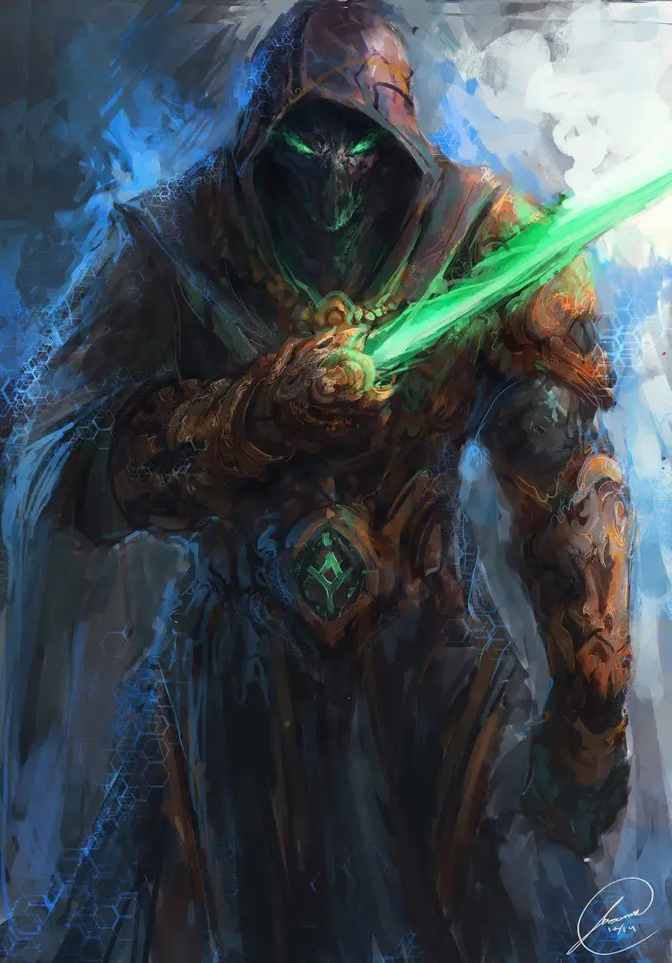 Dark Templar (Starcraft) - Photoshop