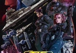 Le poster du film d'animation TIE fighter