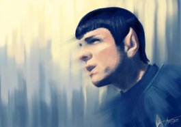 Spock - Star Trek par Margaw - Corel Paint
