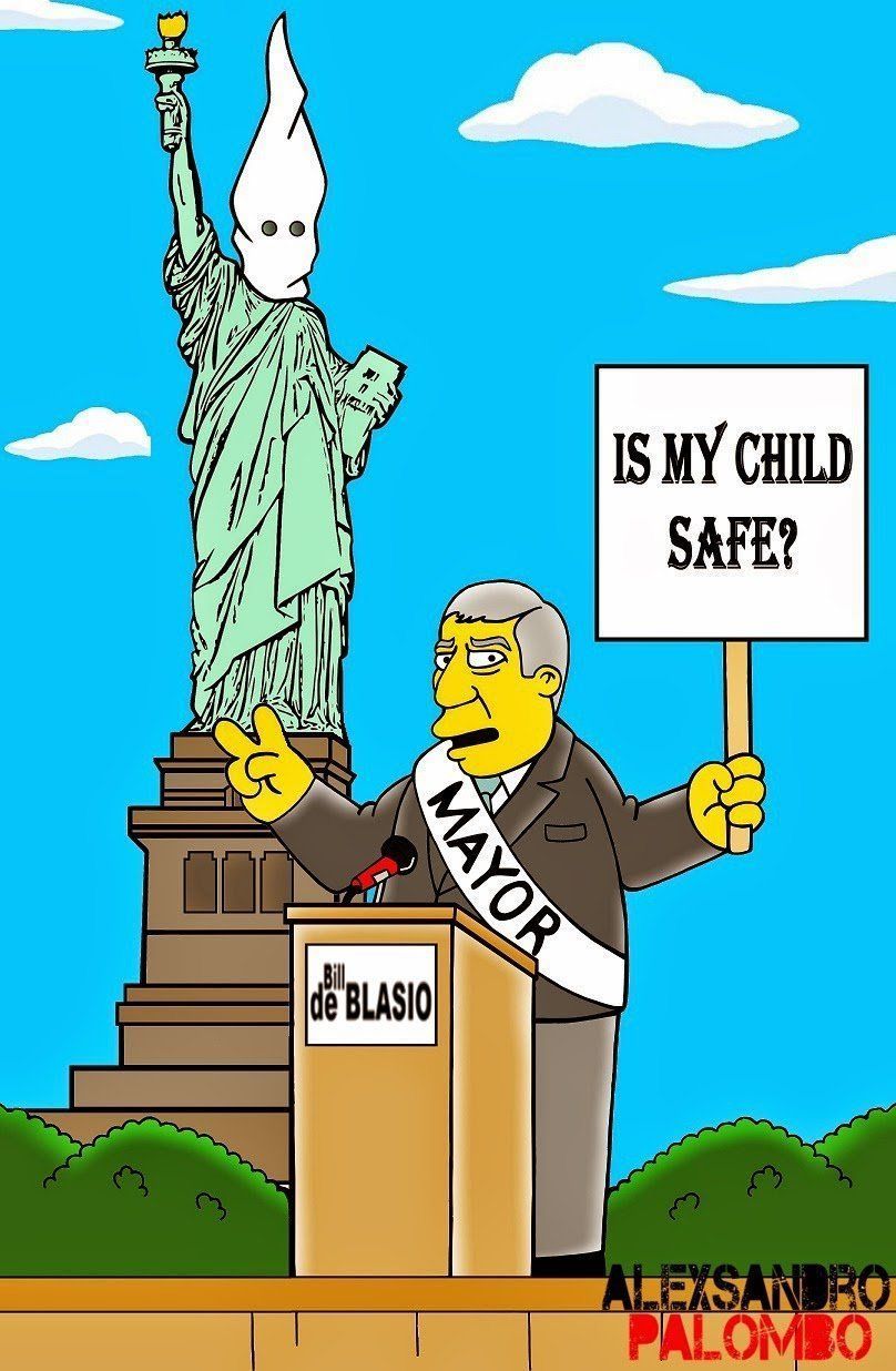 Un violent détournement des Simpsons pour lutter contre les exécutions policières #9
