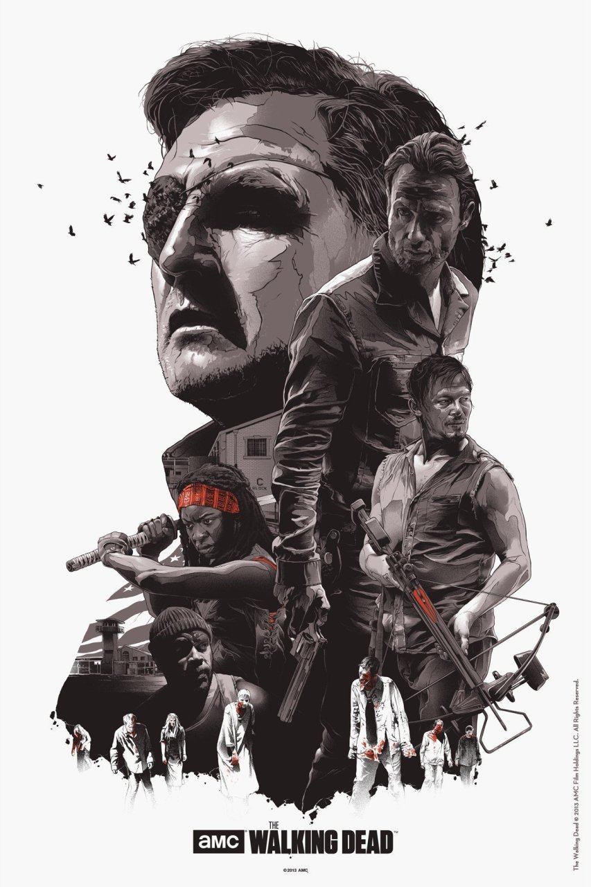 The Walking Dead par Grzegorz Domaradzki aka Gabz
