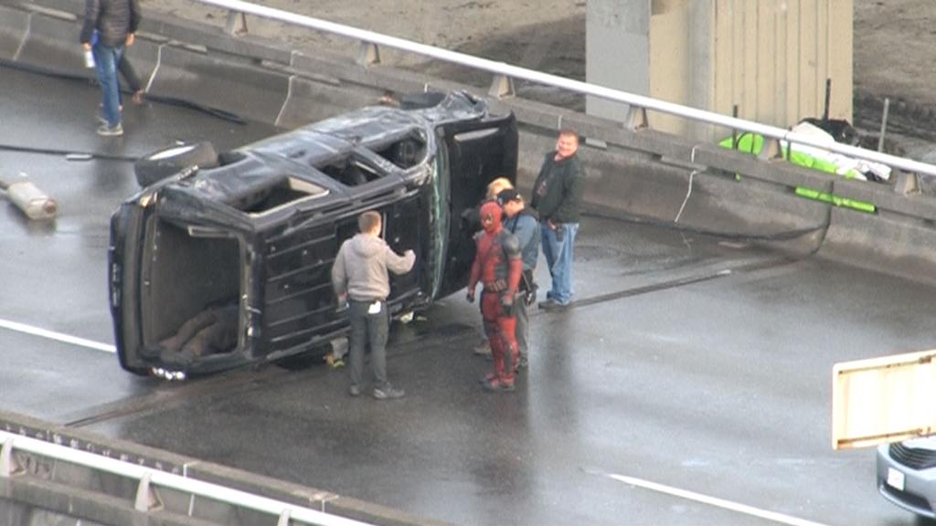 Deadpool : les premières images du tournage #7